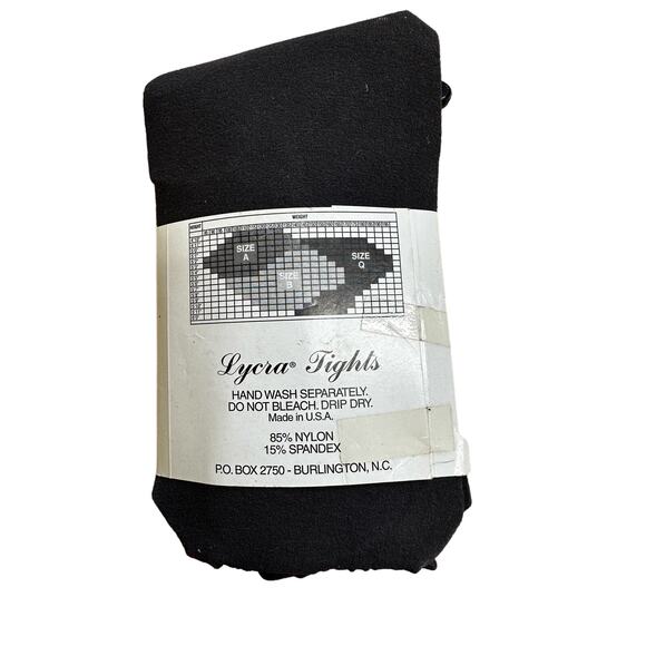 Vintage Famous Mothers Brand Lycra Tights Small - Picture 2 of 4